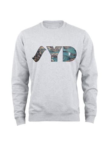 Cotton Prime® Skyline Sweatshirt "Sydney" - Weltenbummler Kollektion in Grau-Melange