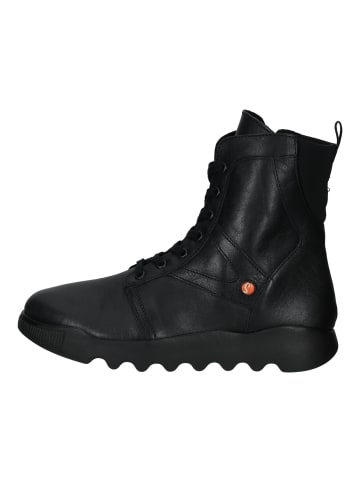 softinos Stiefelette in Schwarz/Schwarz