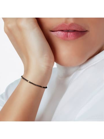 Glanzstücke München Armband aus Sterling Silber mit Spinell in gelbgold
