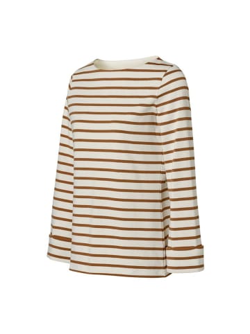 Mart Visser Caroline Tensen Chester Streifentop Ecru/Camel