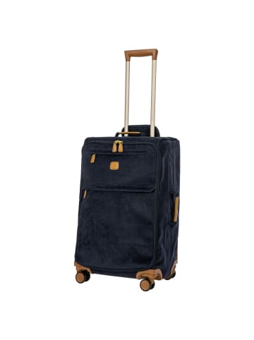 BRIC`s Life - 4-Rollen-Trolley 71 cm (olivgrün) in blau