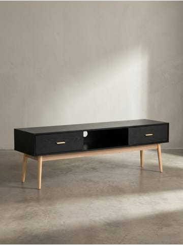 KADIMA DESIGN Lowboard mit Eiche-Dekor 150x50x40 cm TV-Kommode Modern,