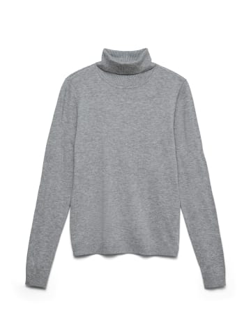 Vero Moda Strickpullover in Medium Grey Melange