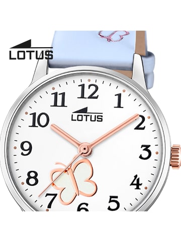 Lotus Chronograph-Armbanduhr Lotus Classic hellblau klein (ca. 30mm)