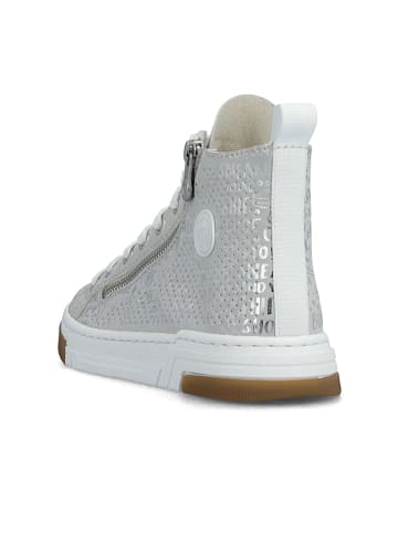 rieker Sneakers High N3945 in silberfarben
