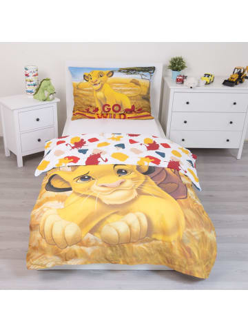 Disney Der König der Löwen Pride Lands Trio Bettwäsche-Set 140x200cm, 70x90cm