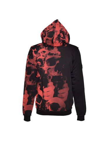 Roberto Geissini Red Skull Sweatjacke Schwarz