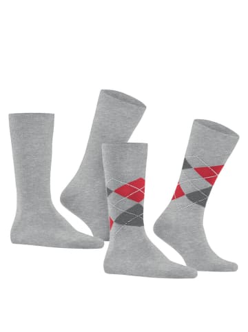 Burlington Socken 2er Pack in Hellgrau