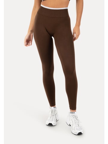 SMILODOX Leggings Jorina in Braun