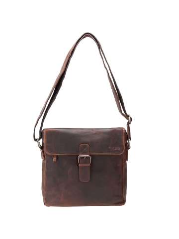 Greenland Nature Montana Umhängetasche Leder 26 cm in natur