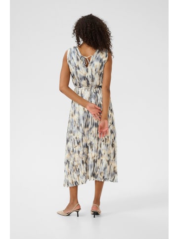 Kaffe Kleid KAvicki A-shape in Grey Graphic Blur Print