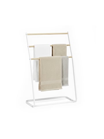 relaxdays Handtuchhalter in Weiß
