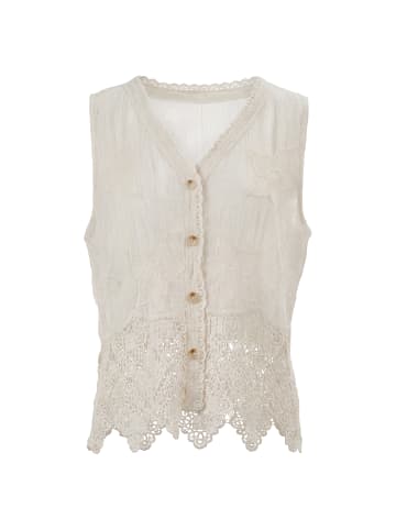 VIRITA Women Blouse in Ecru
