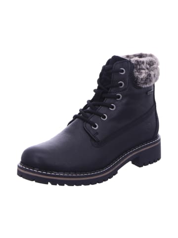 Tamaris Schnürboots Mit Tex-Membran in schwarz