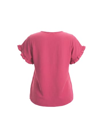 faina Women Plus Size Blouse in Pink