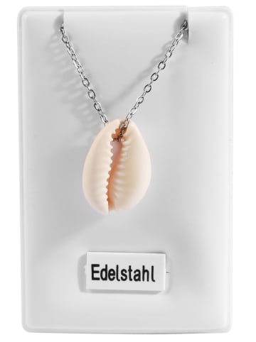 Adeliás Damen Halskette mit Anhänger – aus Edelstahl in silber