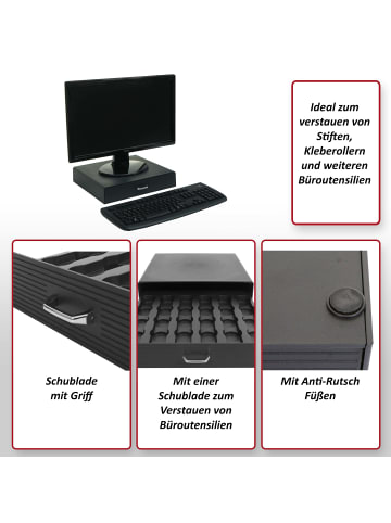 MCW Monitorerhöhung L98 mit Schublade, Standard