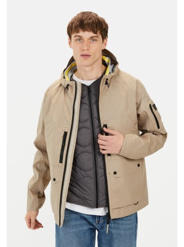 Camel Active teXXXactive® Funktionsjacke aus Baumwolle mit Kapuze in Beige