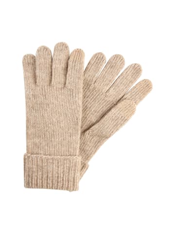 Camel Active Strickhandschuhe aus weichem Materialmix in Karamell