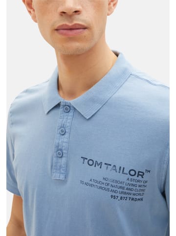 Tom Tailor Poloshirt in hellblau