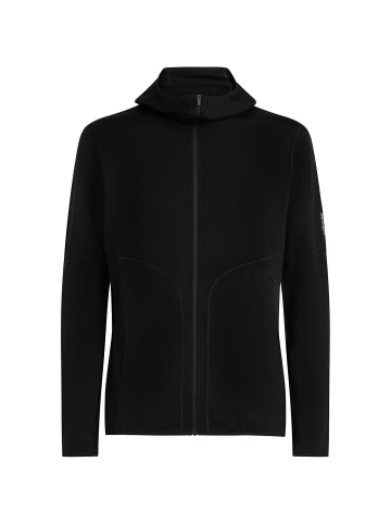 icebreaker Kapuzensweats Mer 560 Realfleece EleMtal II LS in Schwarz01113