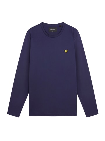 Lyle & Scott Langarmshirt in Blau