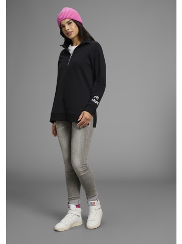 Laura Scott Longsweatshirt in Schwarz