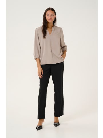 Kaffe Langarm-Bluse KAkatja in Steeple Gray