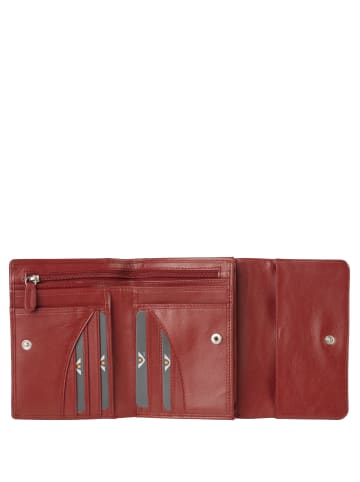 VLD VOi Leather Design Soft Gabi Geldbörse Leder 14 cm granat