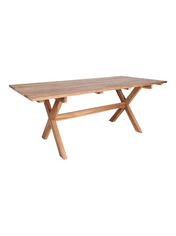 ebuy24 Gartentisch Muline Braun 90 x 200 cm