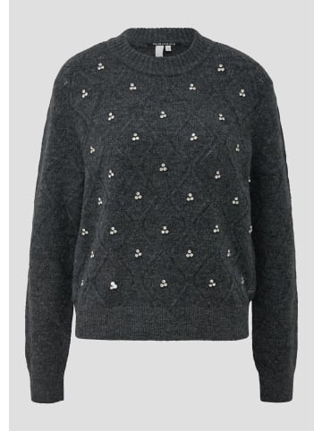 QS Strickpullover in 99W0_anthrazit
