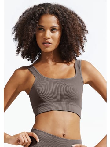 LASCANA Crop-Top in braun