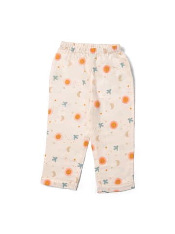 Little Green Radicals Organic Classic Pyjamas in Cream