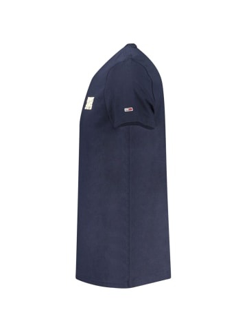 Tommy Hilfiger Blaues Baumwoll-T-Shirt