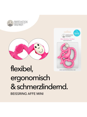 MATCHSTICK MONKEY Beißring / Zahnungshilfe Affe mini