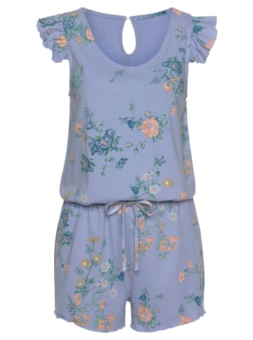 VIVANCE DREAMS Playsuit in lavendel-allover-geblümt