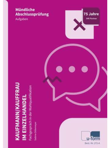 U-Form Buch - Kaufmann/Kauffrau im Einzelhandel