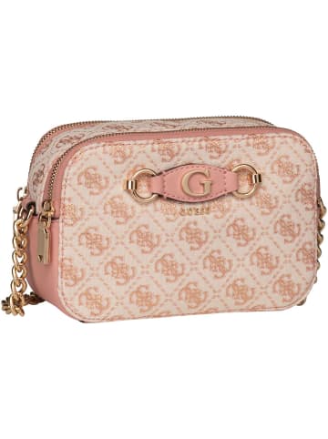 Guess Umhängetasche Izzy Camera Bag Tinsel in Light Rose Logo