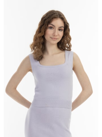 myMo Damen Strick Top in Flieder