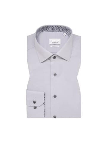 Eterna Langarmhemd in Grau