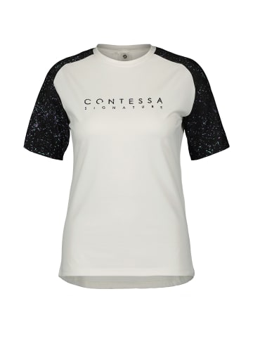 SCOTT W TRAIL CONTESSA SIGN. S/SL TEE in Weiß