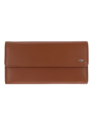 Golden Head Polo Geldbörse RFID Leder 19,5 cm cognac
