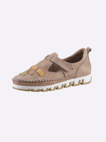 Gemini Slipper in camel