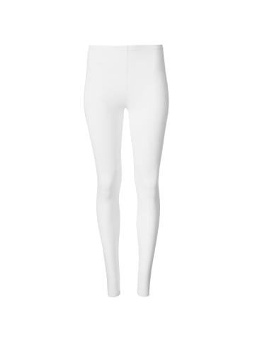 tectake Einfarbige Leggings für Frauen, weiß