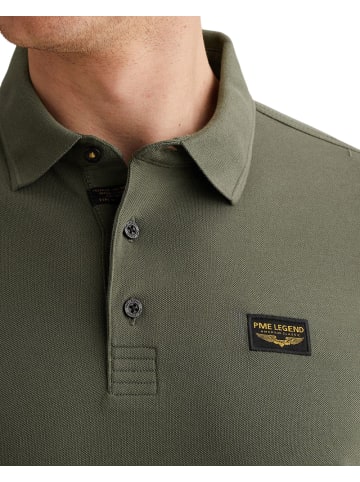 PME Legend Poloshirt SHORT SLEEVE POLO AMERICAN CLASSIC in Grün