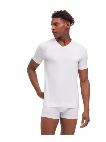 Falke Daily Comfort 2er-Pack T-Shirt V-Ausschnitt in White