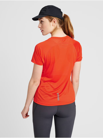 Newline Raglanärmel Women Running Damen in SPICY ORANGE