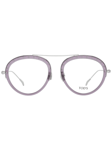 TOD'S Frauen Optische Fassungen Rund Lila