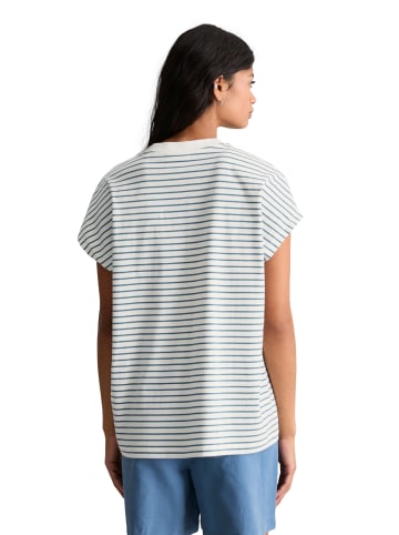 Marc O'Polo DENIM Streifen-T-Shirt relaxed in Medium Blue