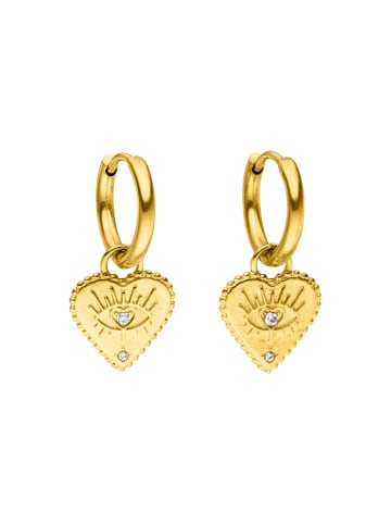 PURELEI Ohrringe Bright Heart Gold